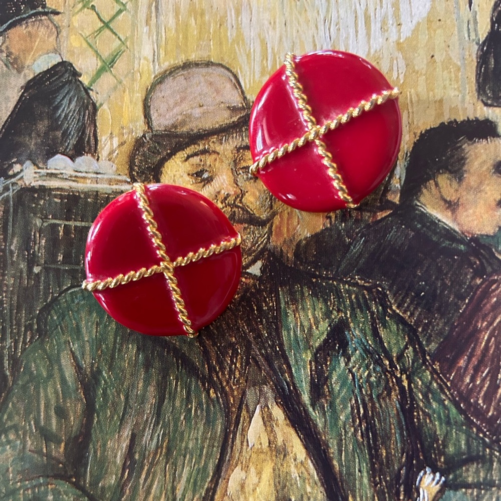Vintage Napier earrings